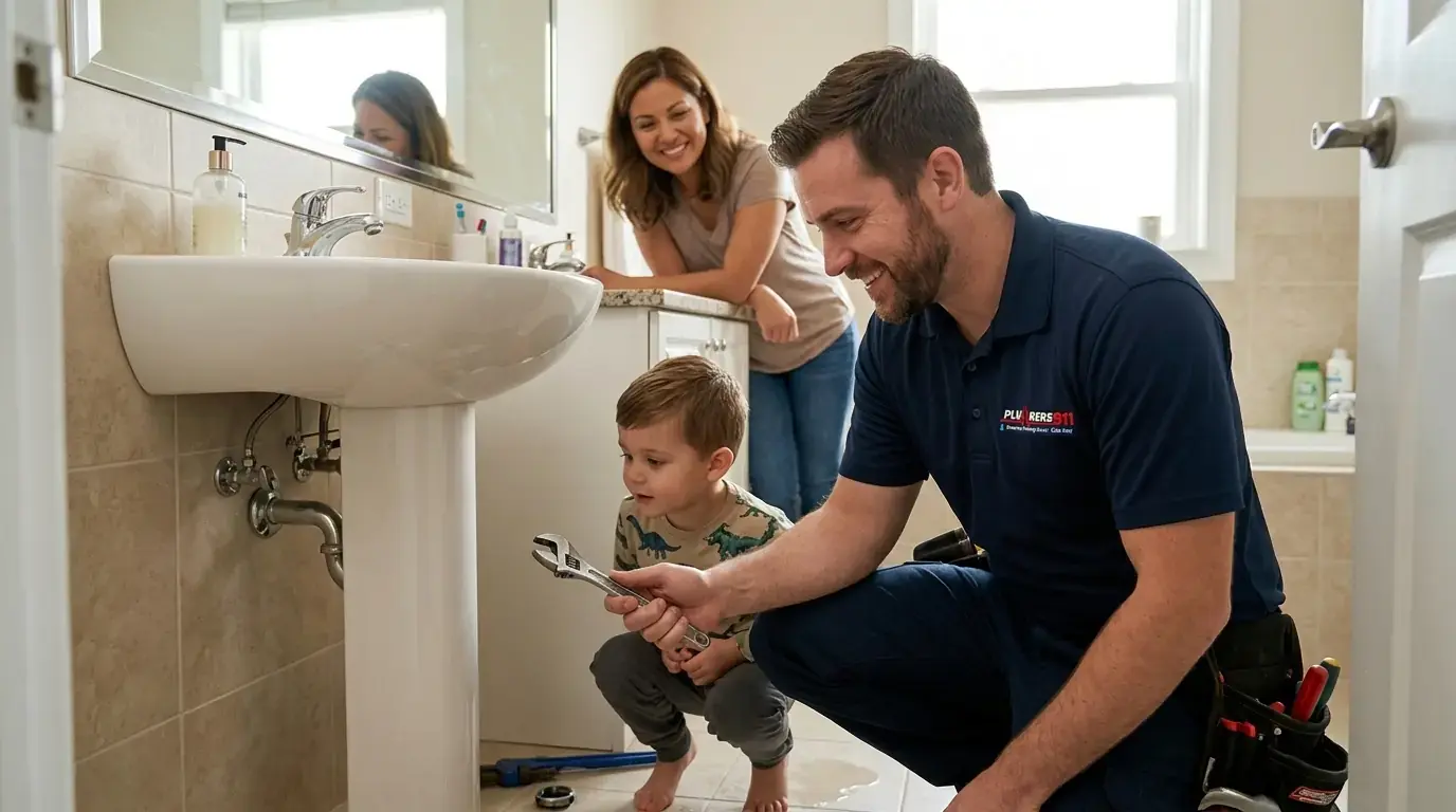 Licensed plumber at work in Hickory Hills, IL